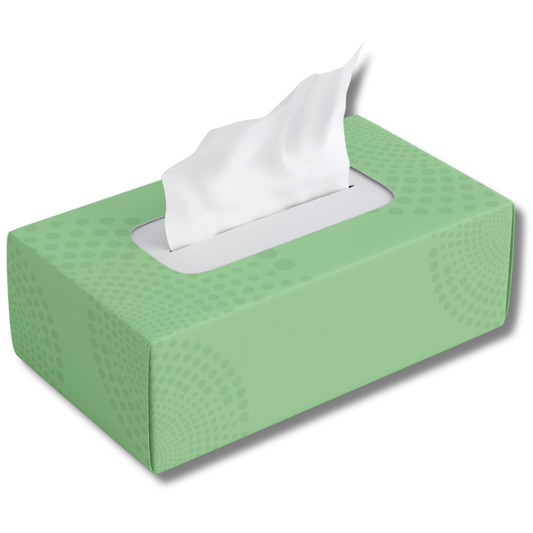 Gogo Facial Tissue - PPF-GOGO-16 - 12/case, 40/skid