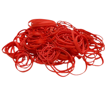 #12 Red Rubber Band - 25 lbs