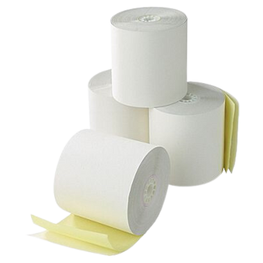 3" x 3", 2 ply Bond Paper Register Rolls