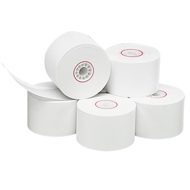 2.25" x 2.75" Bond Paper Register Rolls for Adding machine