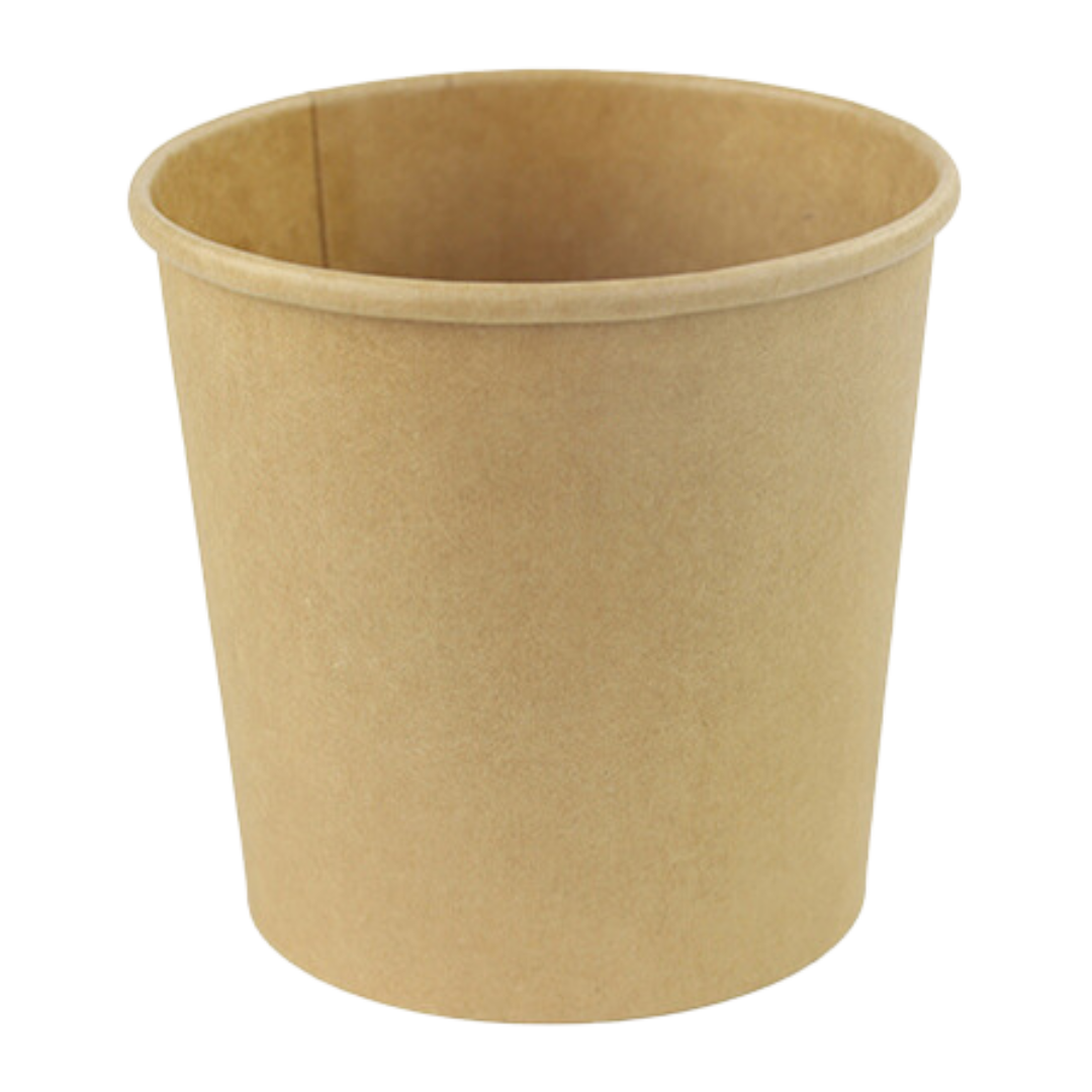 Kraft Paper Soup Cup - SOU224K-MC - 500 pcs