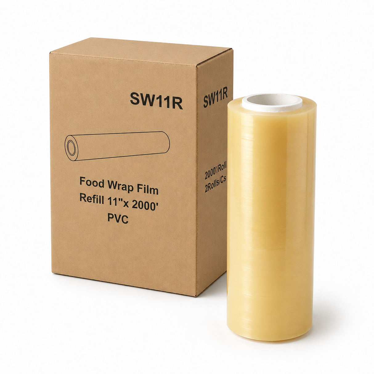 11" x 2000' Food Wrap Film Refill