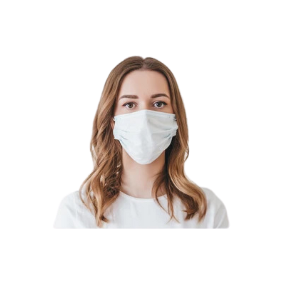 3 ply White Protection Mask