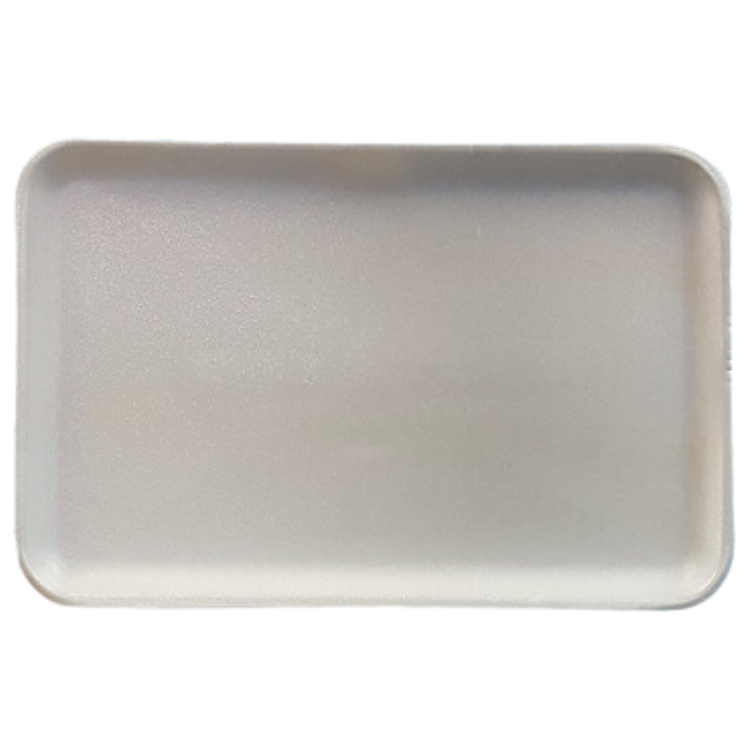 Foam Tray* - White - TR116SC - 250 pcs, 3x7/S