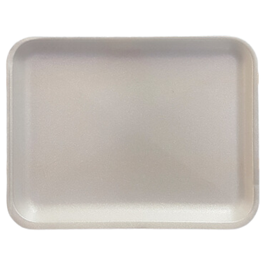 20S White Foam Trays