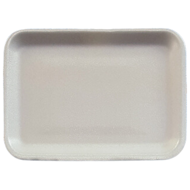 2S White Foam Trays