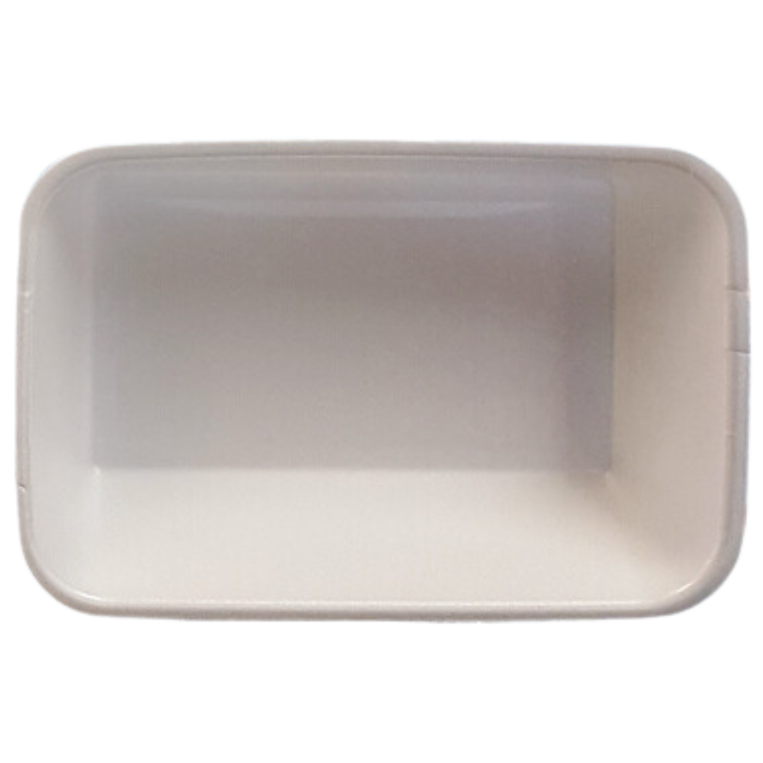 42P White Foam Trays