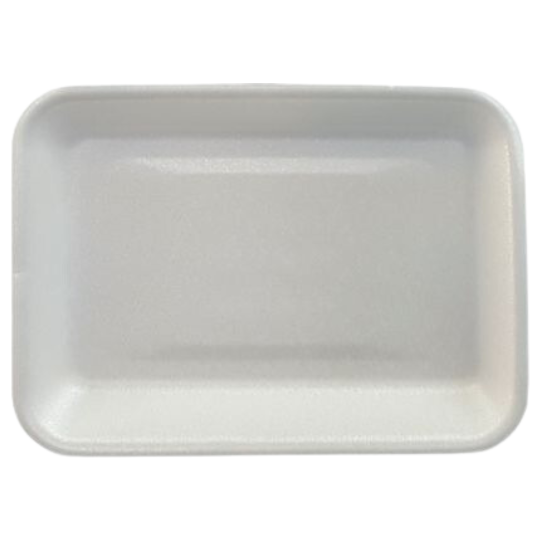 Foam Tray* - White - TR14PC - 400 pcs, 3X5/S