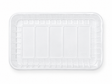 10S Clear PET Trays