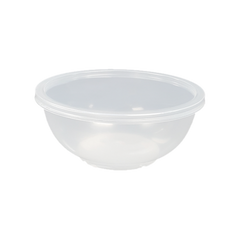 Maple Leaf - Microwaveable Plastic Bowl - 32oz, 6.5", Clear - B-0732