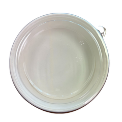 Salad Bowl - White Round, 45 oz/1300 ml
