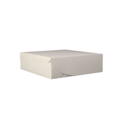Graphic Packaging - Cake Box - 8 x 8 x 2.5, White - CA355