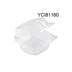 Pactiv - Plastic Clamshell Container - 6"- YCI811600000