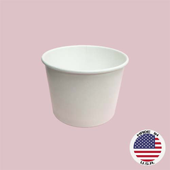 Take-Out Paper Soup Container 12 oz