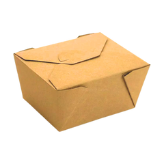 Take-Out Paper Container - Kraft #1, 26 oz