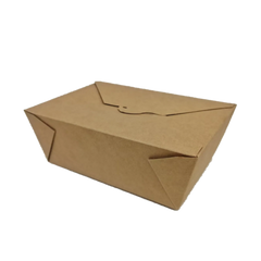 Take-Out Paper Container - Kraft #4, 96 oz