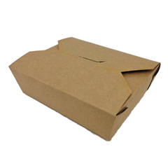 Take-Out Paper Container - Kraft #8, 45 oz