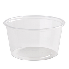 Mark's Choice - Plastic Portion Cups - 2 oz, Plastic, Clear