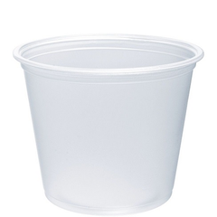 Solo / Dart - Plastic Portion Cups - 4 oz, Clear