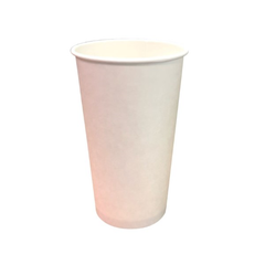 Paper Hot Cups - White 20 oz