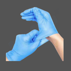 Vinyl Gloves Blue, Small