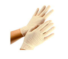 Medline - Medical Gloves - Large, Powder Free, Vinyl Exam Glove