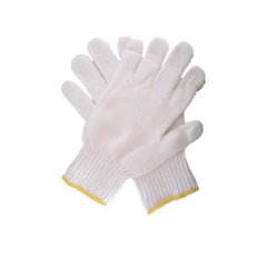 Mark's Choice  - Cotton Knit Gloves - Grey - Medium