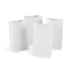 Paper Bags - White 14 lbs