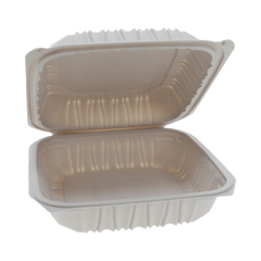 MFPP Take-Out Container 8.5" x 8.5" x 3", 1-Comp