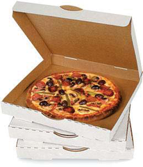 Pizza Boxes 11" x 11" x 1.75", white