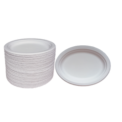 Oval Paper Plates 9 3/4" x 12", Heavy