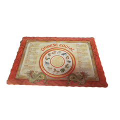 Placemat - Chinese Red Zodiac 9.5 x 13.5