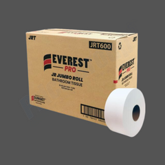 Jumbo Roll Tissue 600', JRT, 2 ply