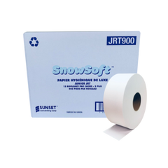 Jumbo Roll Tissue 900', JRT, 2Ply