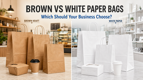 Brown vs White Paper Bags: Which Should Your Business Choose?