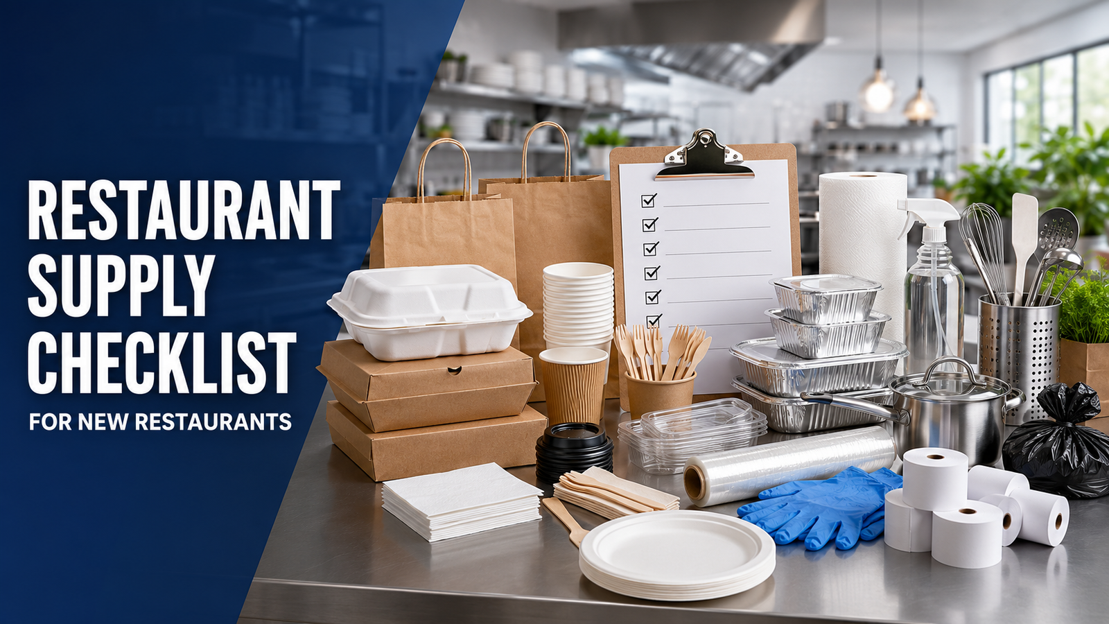 Restaurant Supply Checklist for New Restaurants