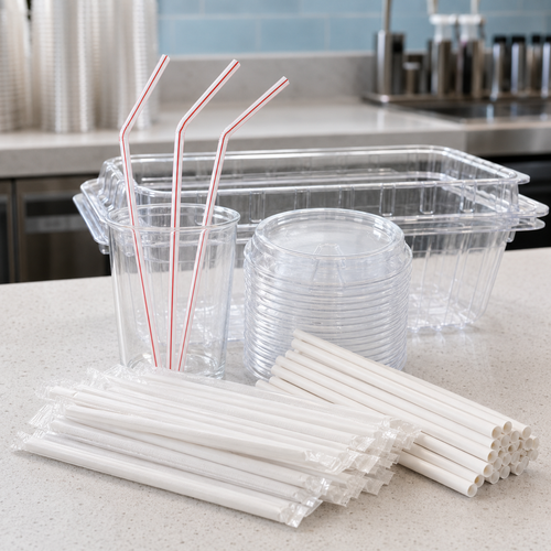 Straws, Stirrers & Carriers