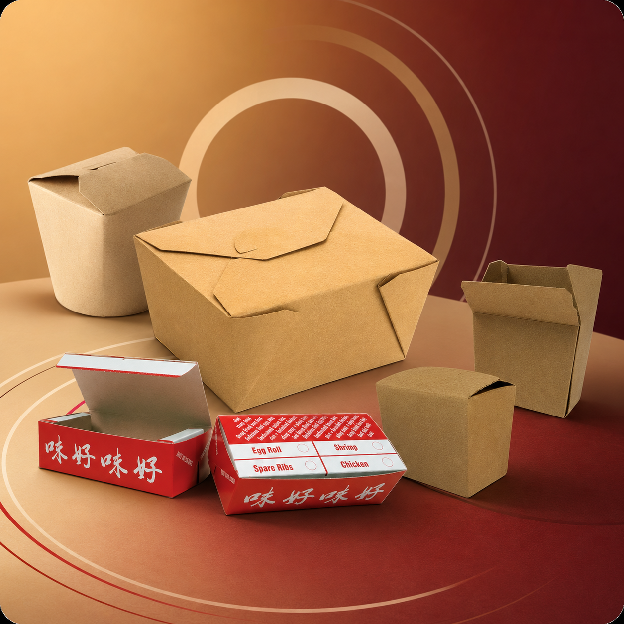 Paper Take-Out Containers