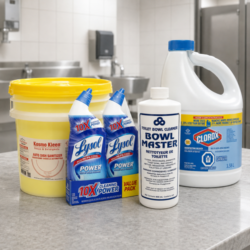 Disinfectants & Restroom Cleaners