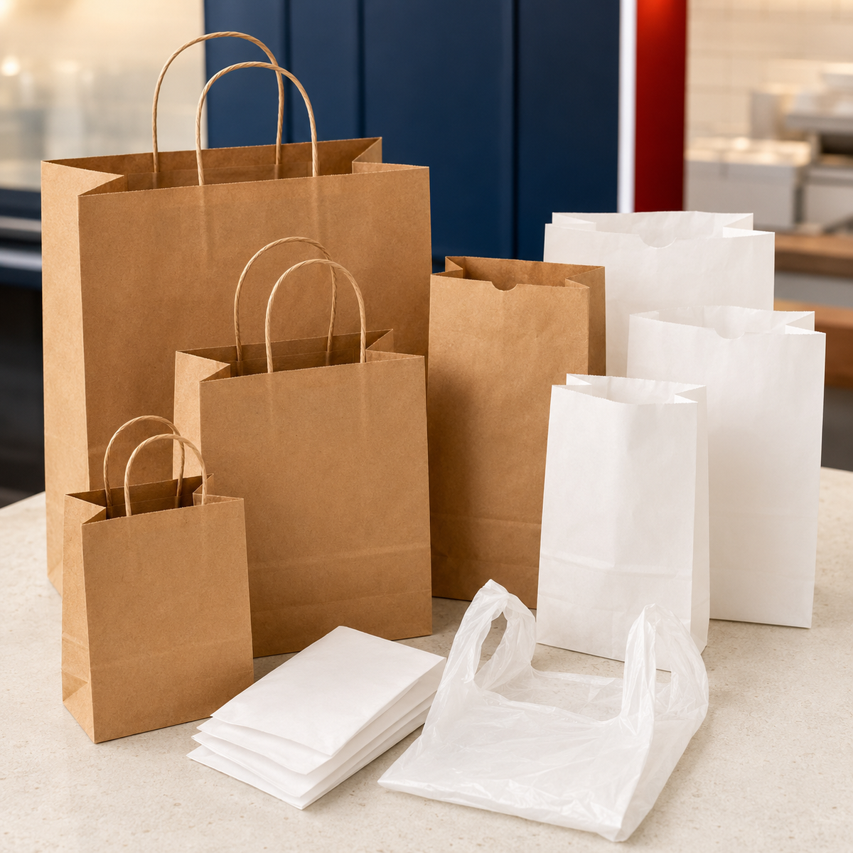 Bags (Plastic & Paper)