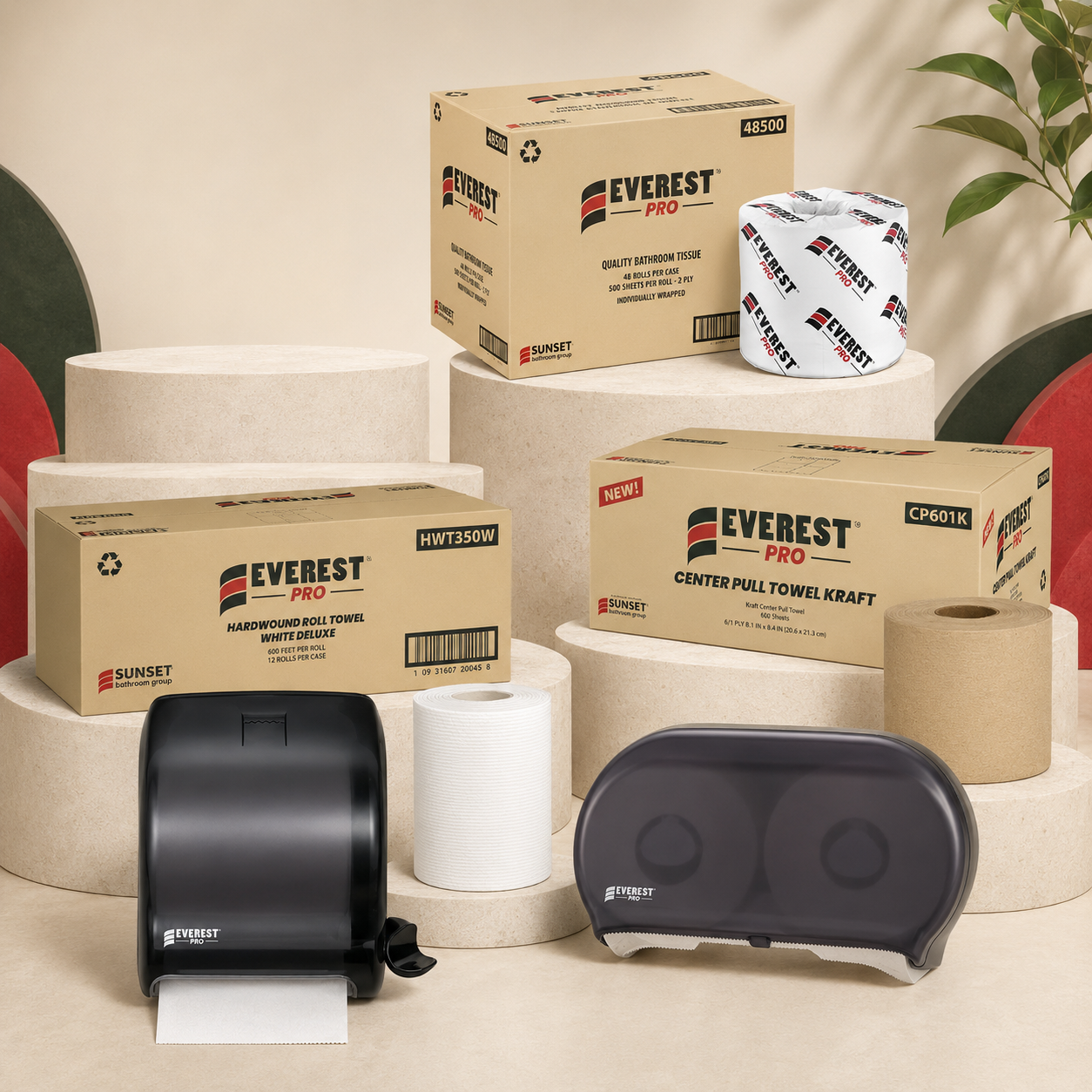 Everest Pro Paper Towels & Toilet Paper