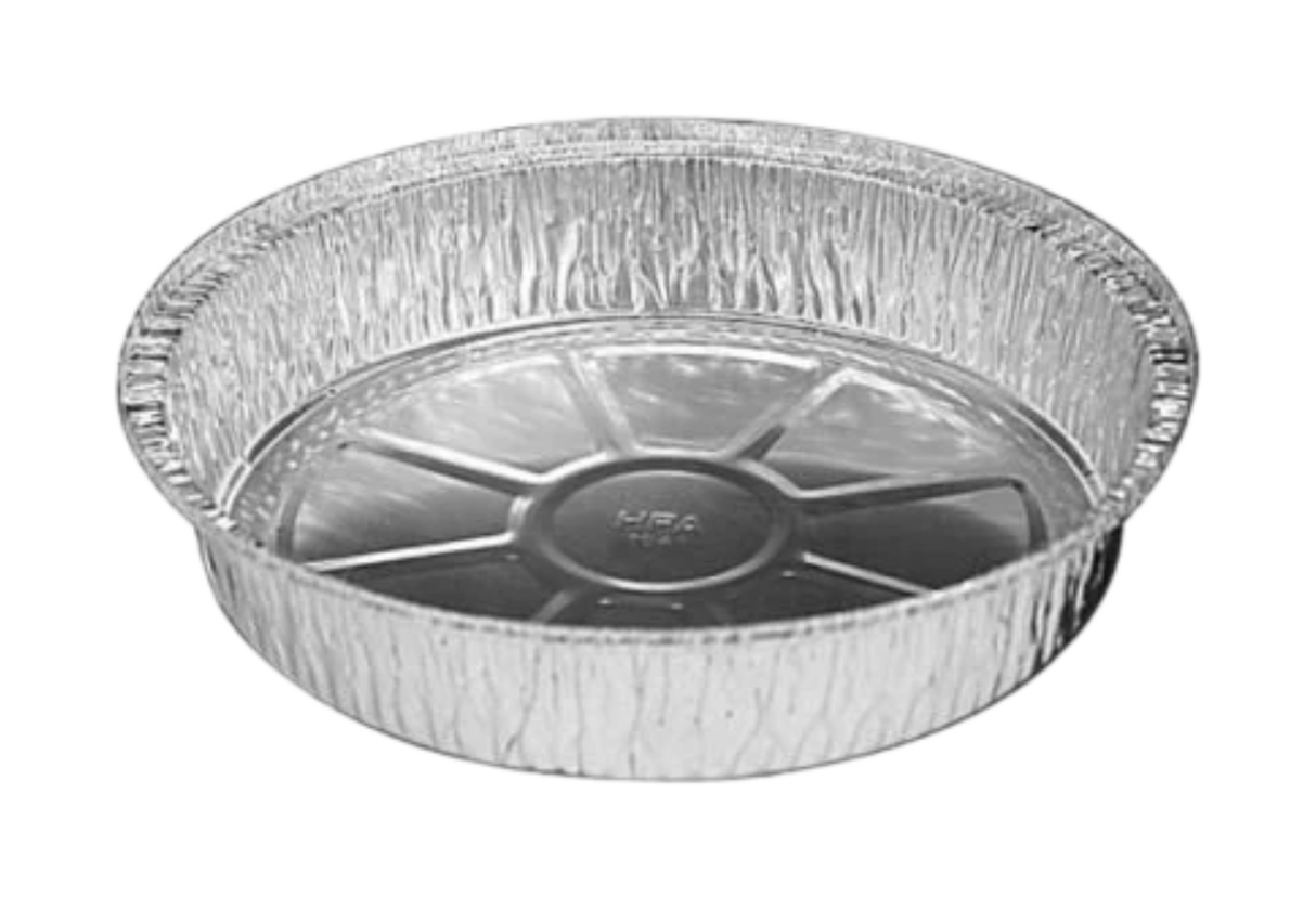 Take-Out Foil Container (AC208-MC) Round, 8" - Mark's Choice