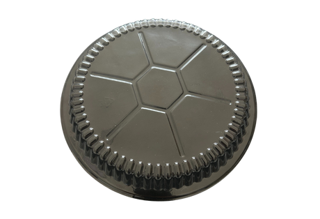 8" Clear Plastic Dome Lids