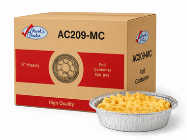 9" Foil Take-Out Containers