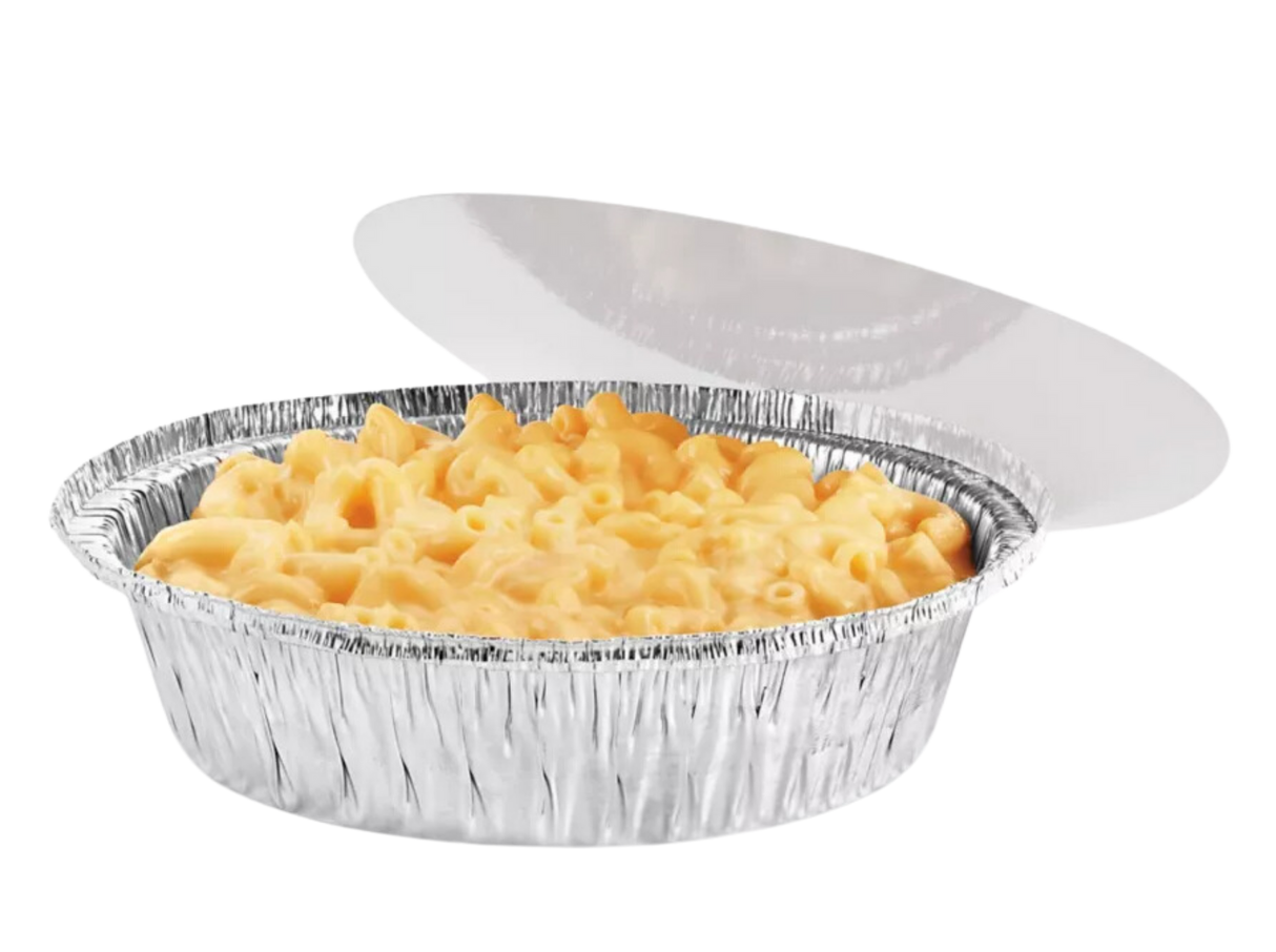 Take-Out-Foil-Container-(AC209-MC)-Round,-9"---Mark's-Choice