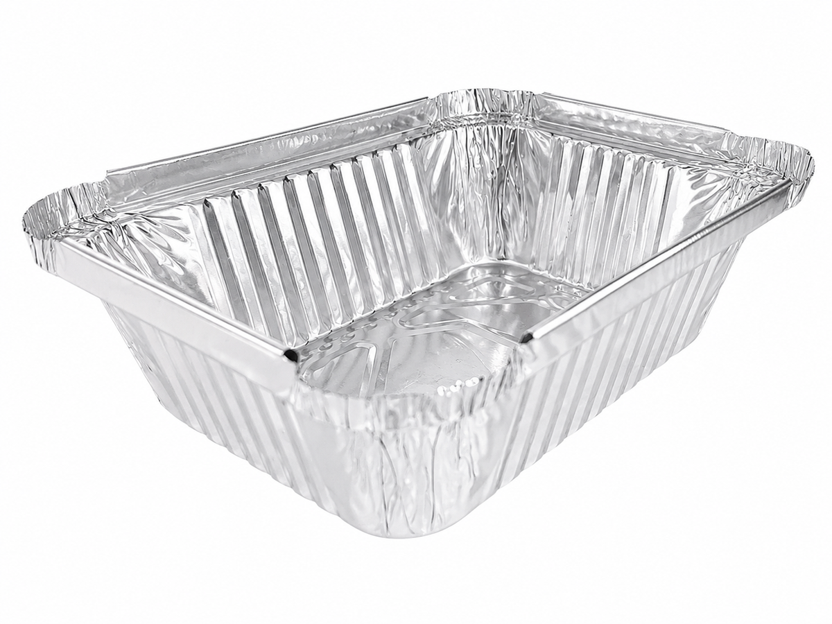 1 lb Rectangular Foil Take-Out Containers – Price Group Corp