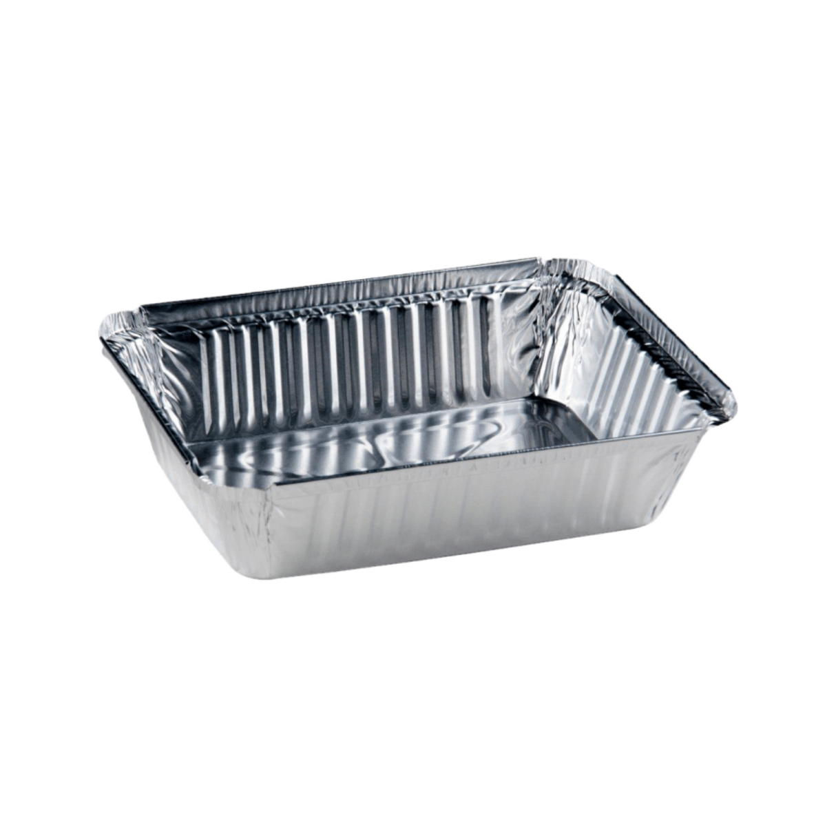 Take-Out Foil Container (Y74730) 1.5 lbsï¼Œ6.56" X 4.63" X 1.69" - Pactiv