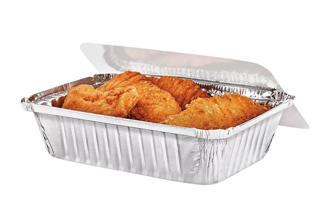 2.25 lb Rectangular Foil Take-Out Containers
