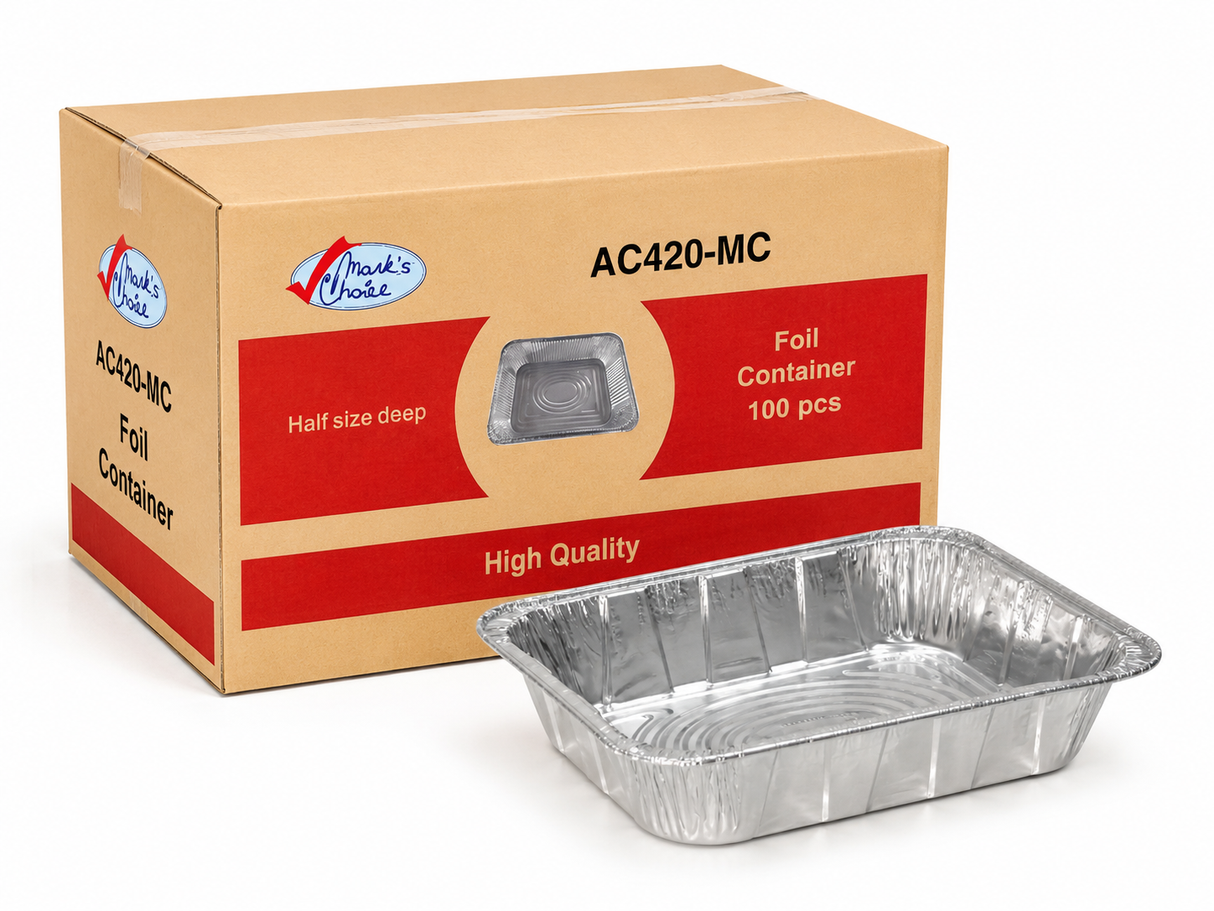 Half Size Deep Foil Steam Table Pans