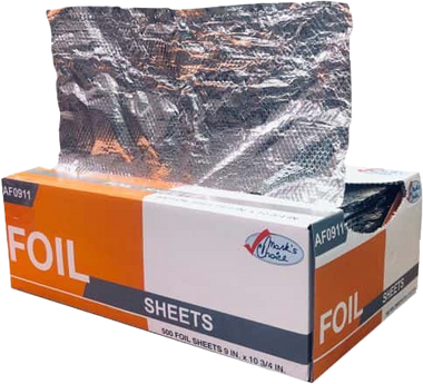9" x 10.75" Aluminum Foil Pop Up Sheets